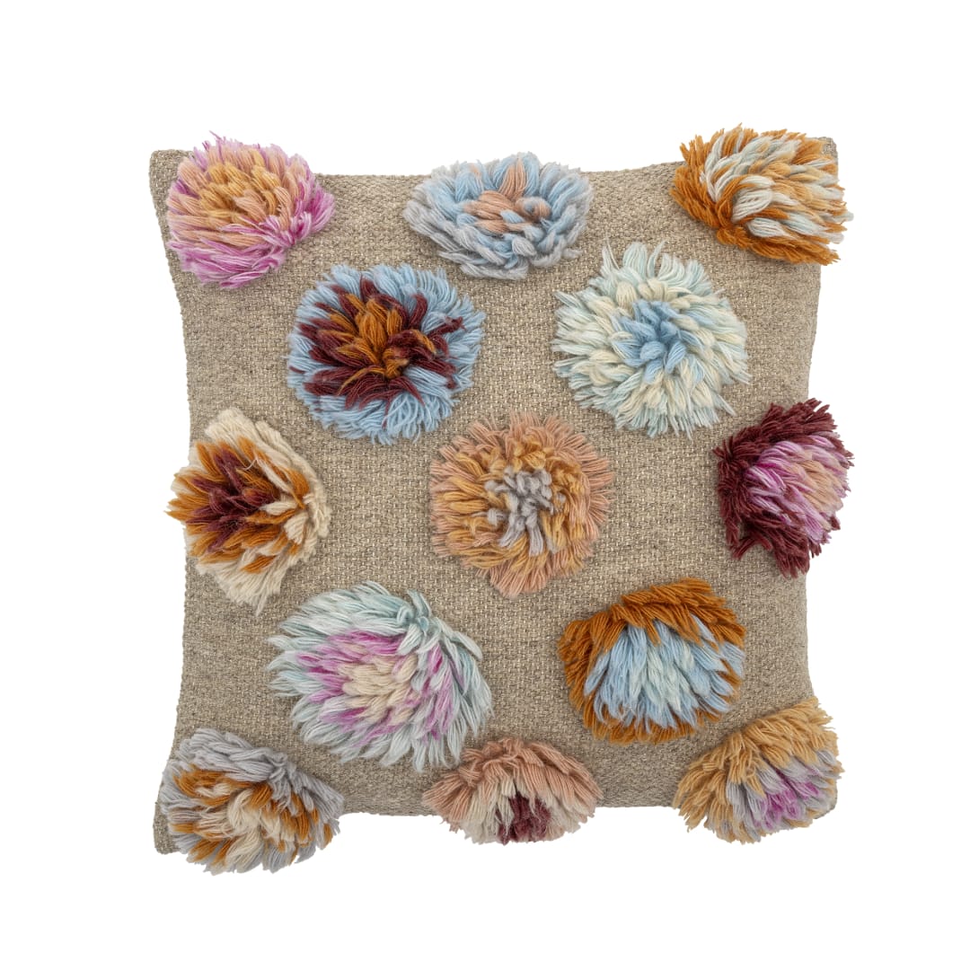 82066429 - Somma Cushion, Multi, Wool STOCK: 57