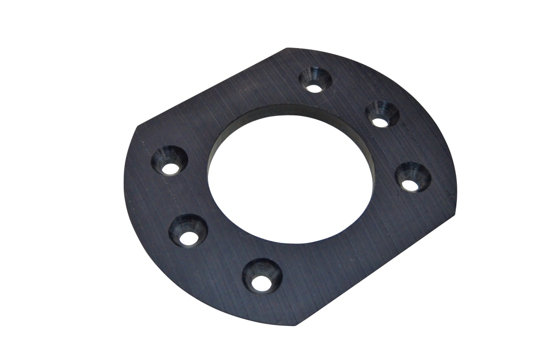 Galbreath™ Spacer Plate 1/2 X 8 X 8 6M Nylon