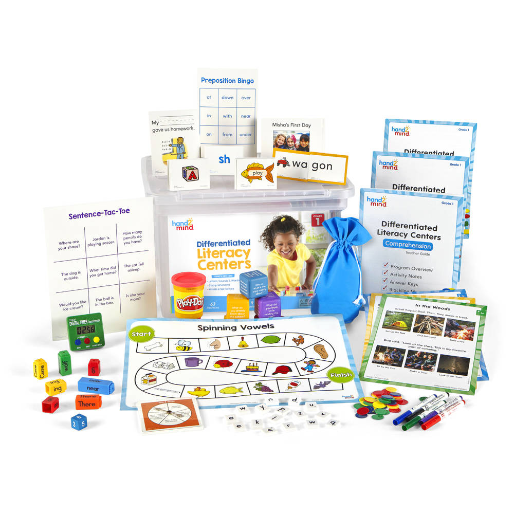 DIFFERENTIATED LITERACY CTR, G1