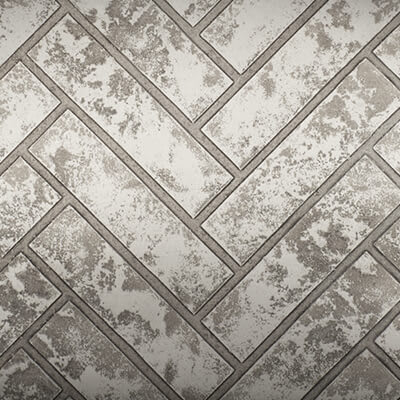Decorative Panels - Glacier Herringbone Brick for Elevation™ X 36