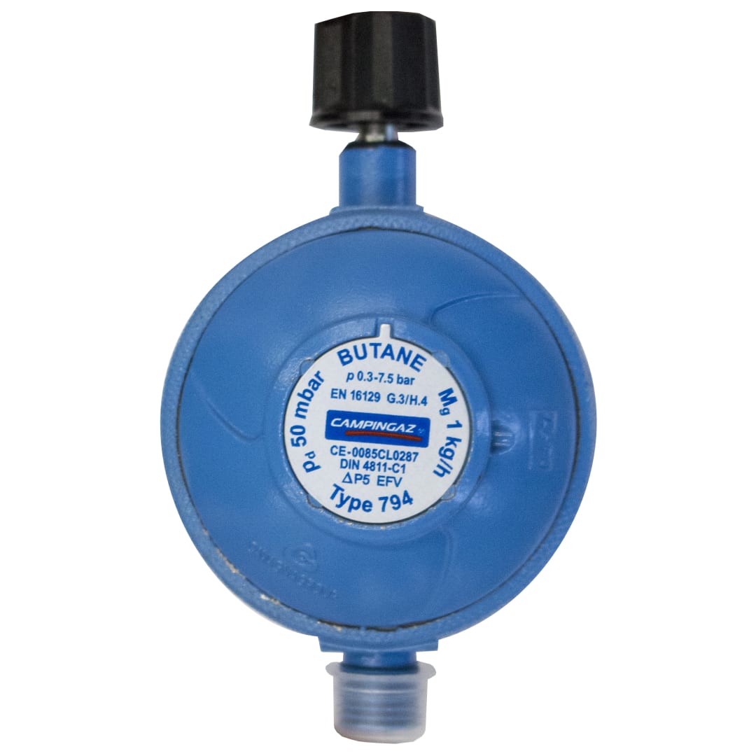 ACCY REG BUTANE 50MBAR 1KG/H R907 DE