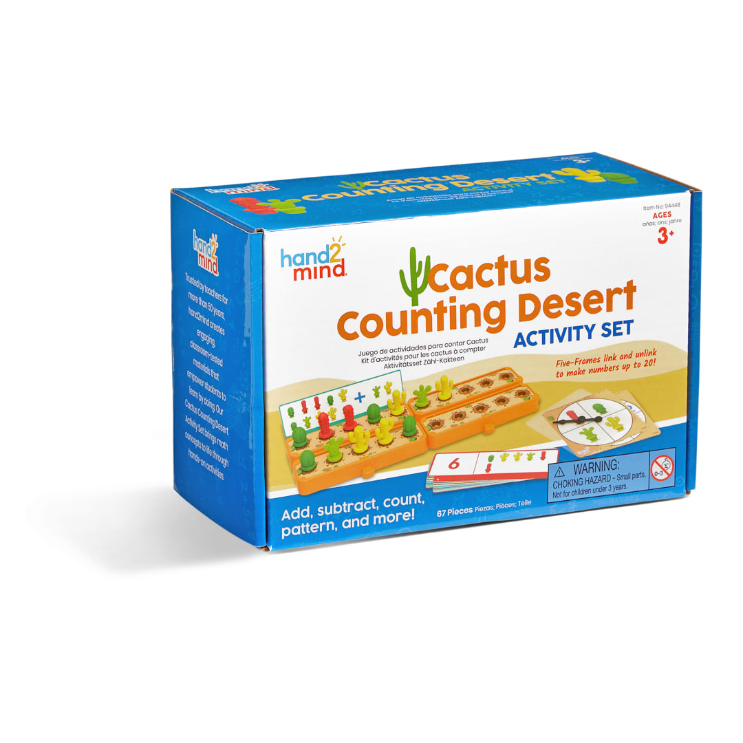 CACTUS COUNTING DESERT ACTIVITY SET