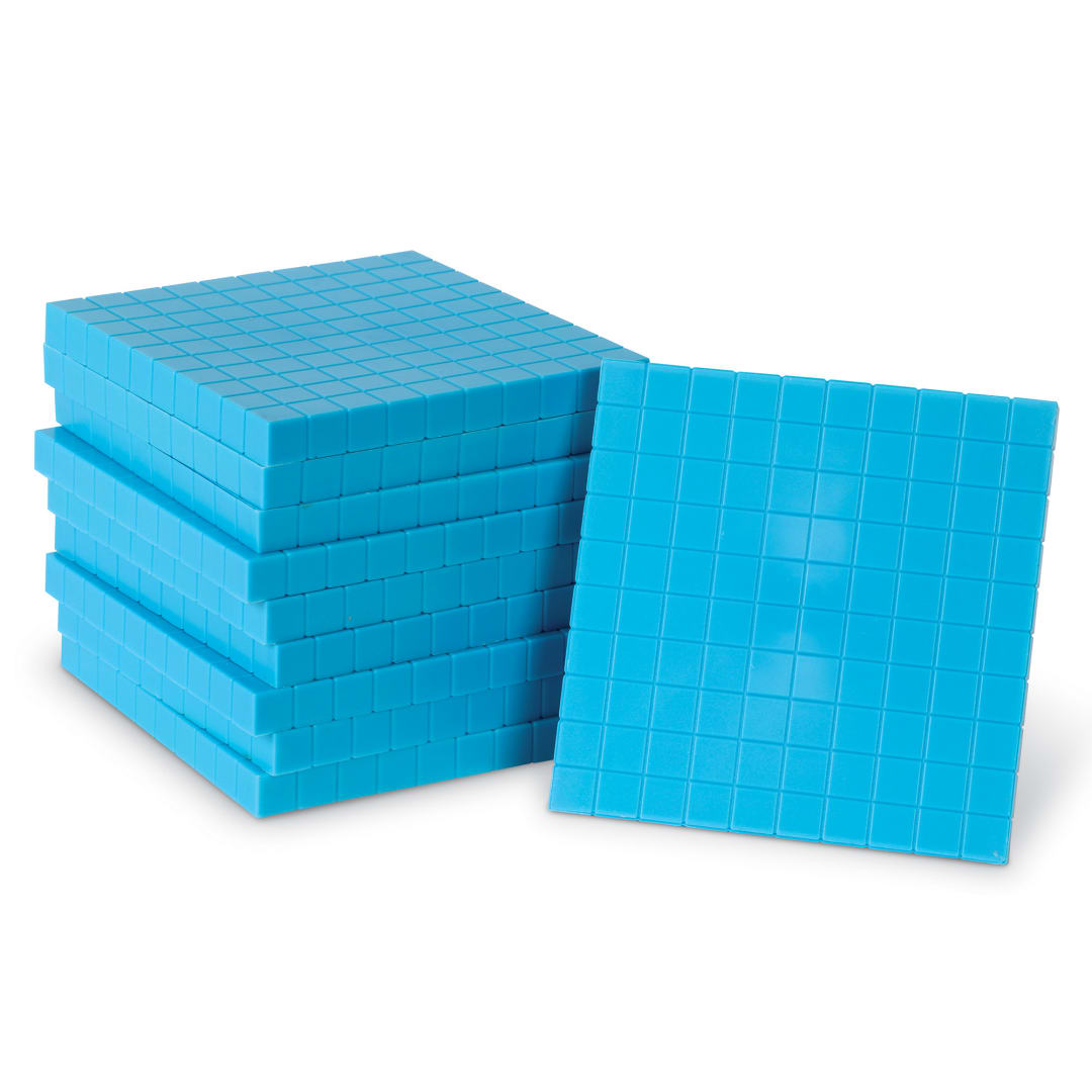 PLASTIC BASE TEN FLATS (10 PC)