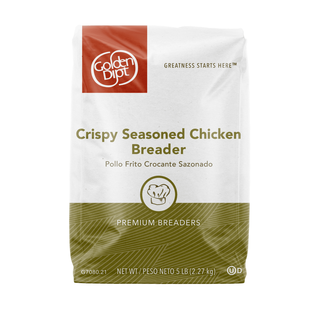 Golden Dipt Crispy Seasoned Chicken Breader, 6 x 5 lb
