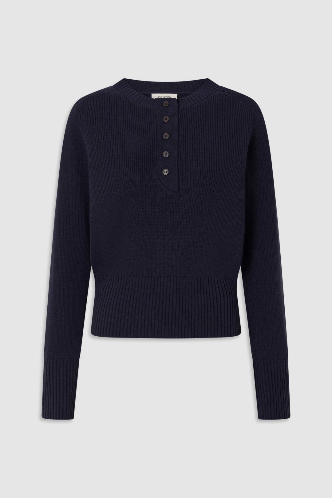 Rib Knit Henley