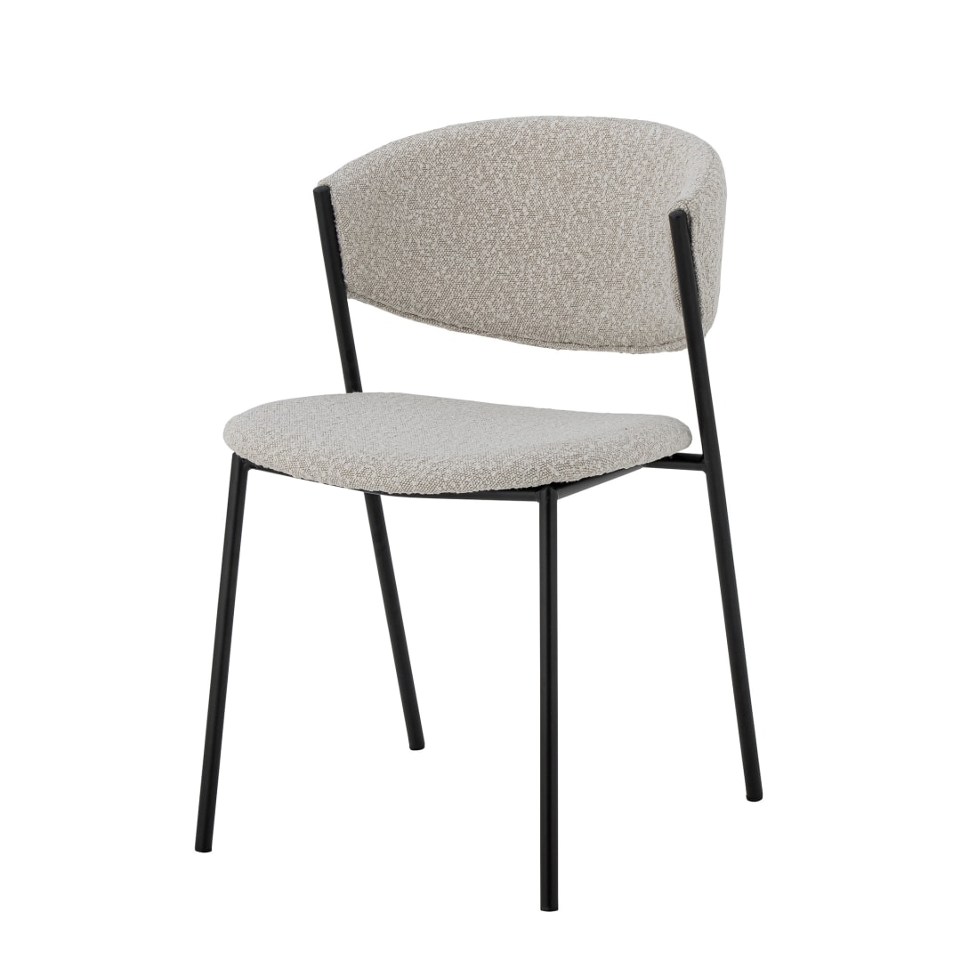 82064229 - Marlo Dining Chair, White, Polyester STOCK: 167