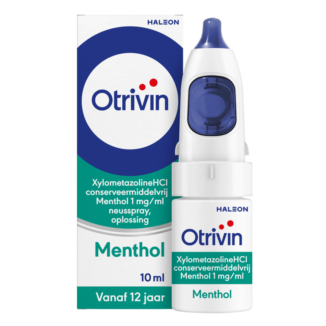 Otrivin Menthol Conserveermiddelvrij Neusspray 10 ml