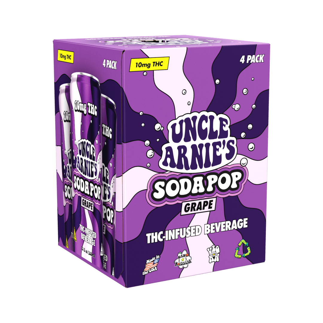 Uncle Arnie Grape Soda 10MG 1S 6/4PK 12Z