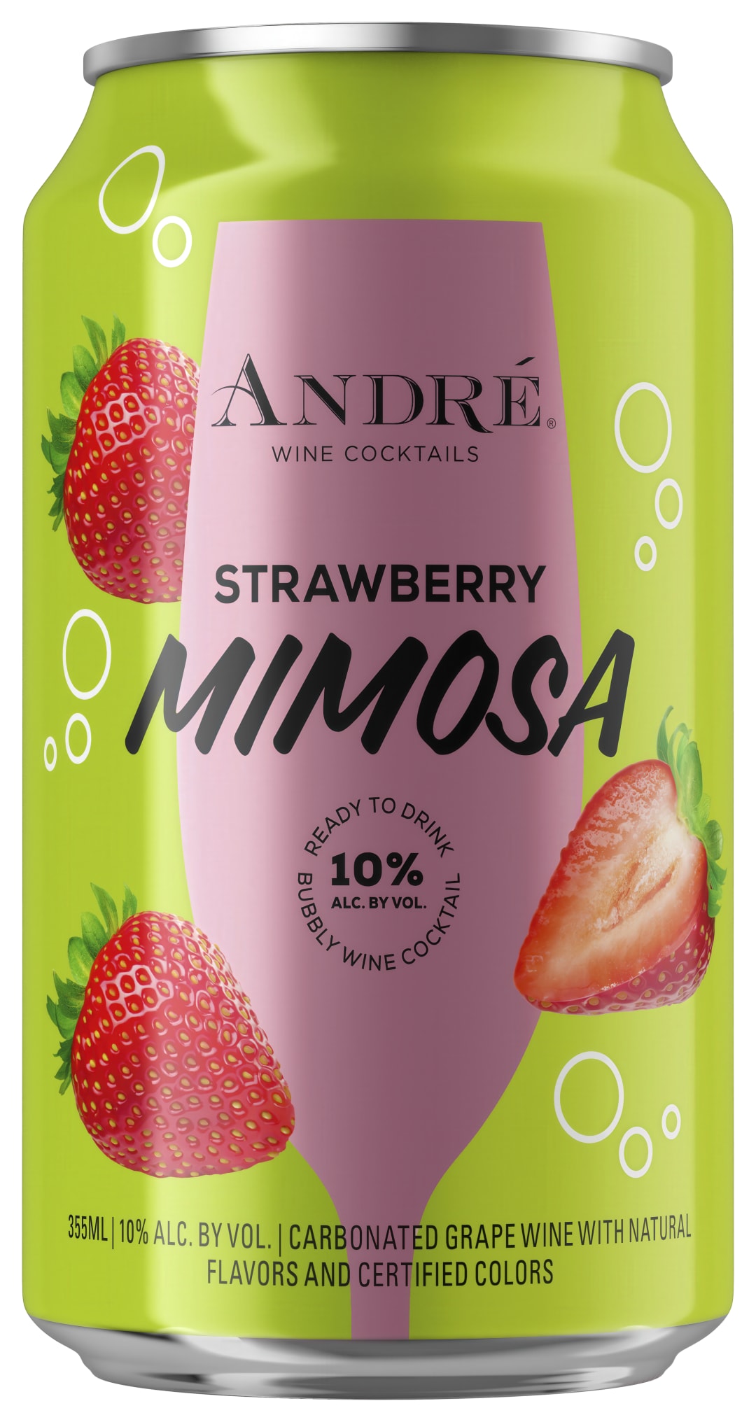 Andre Ready To Drink Strawberry Mimosa Sparkling Wine 355ml