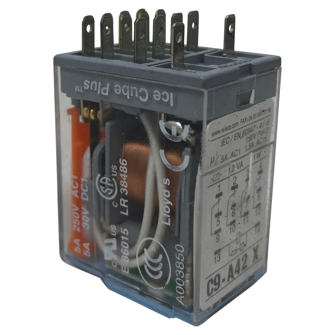Wastebuilt® Replacement for Labrie 12V Relay NO-NC 4 POL .75 X 1 X 1.65