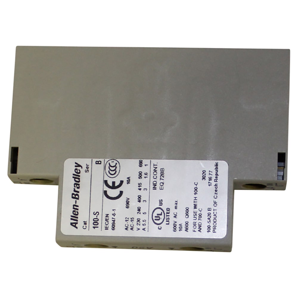 Galbreath™ Auxillary Contact Block, Side Mount
