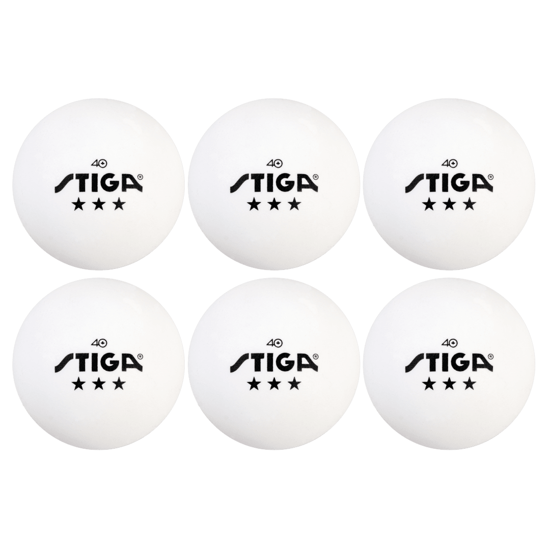 STIGA 3-Star White Table Tenni