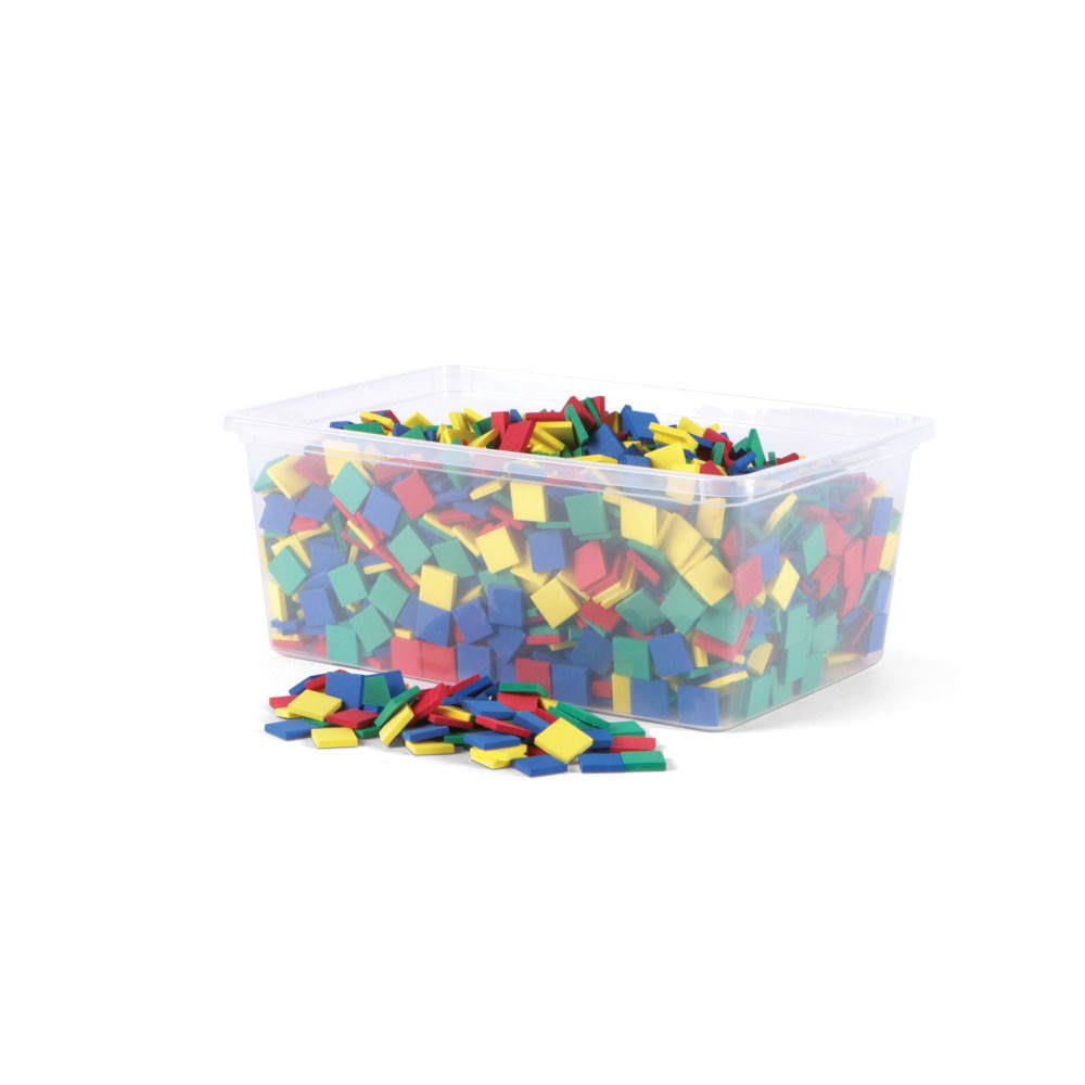 COLOR TILES CLASSROOM KIT, PLASTIC