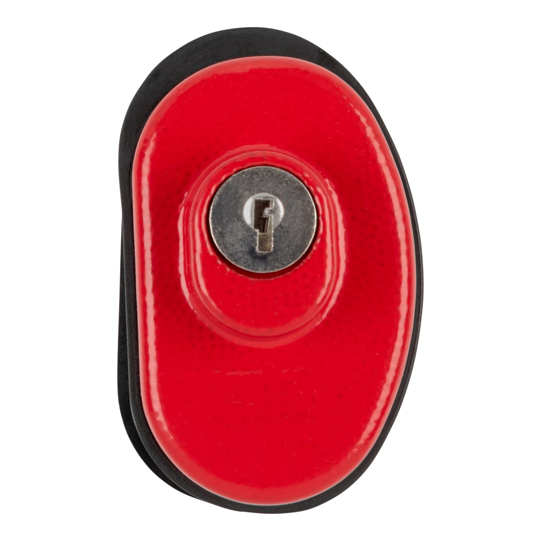 Allen Company Keyed Trigger Lock, California DOJ Approved, Red