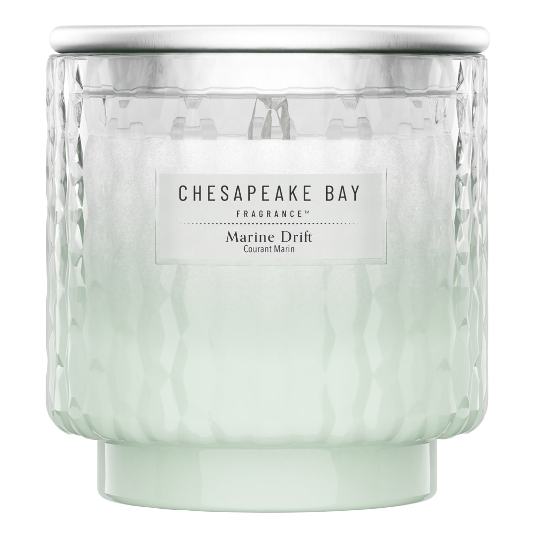 Chesapeake Bay Vela perfumada | Vela grande | Marine Drift | Regalos perfectos para mujeres