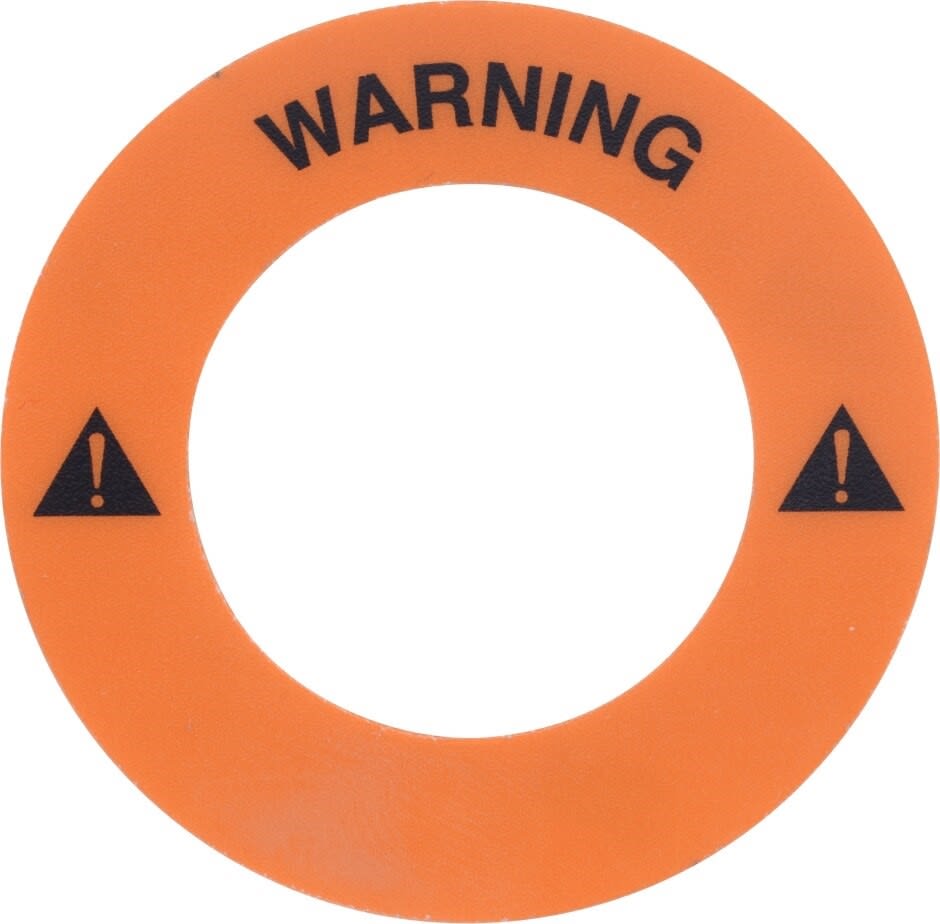 Wastebuilt® Replacement for McNeilus Decal, Warning, Mini In Dash Cab