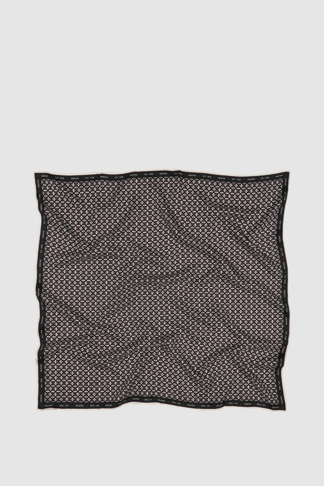 All Over Logo Silk Scarf
