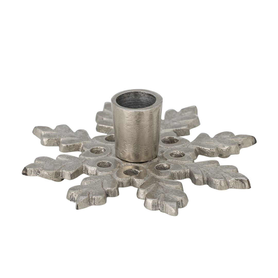 82072968 - Kashi Candle Holder, Silver, Aluminum STOCK: 153