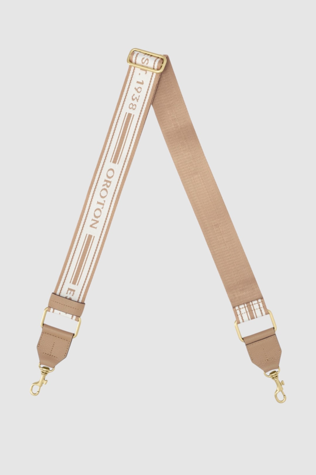 Heather Long Light Gold Webbing Strap