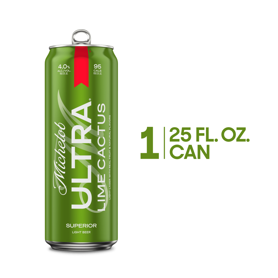 Michelob Ultra Lime Cactus 25oz Single Can