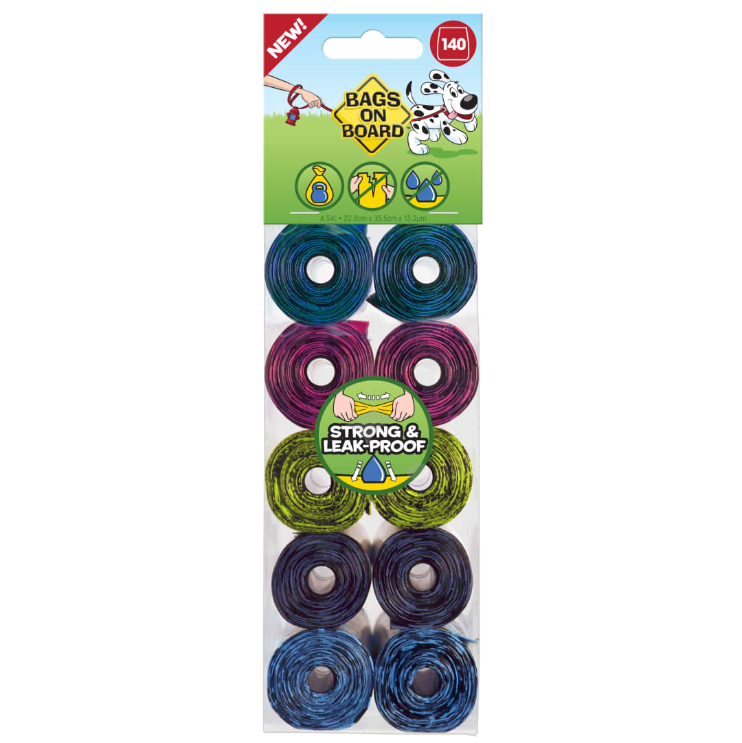 Bags on Board Refill Bags - Patterned - 140 Bags