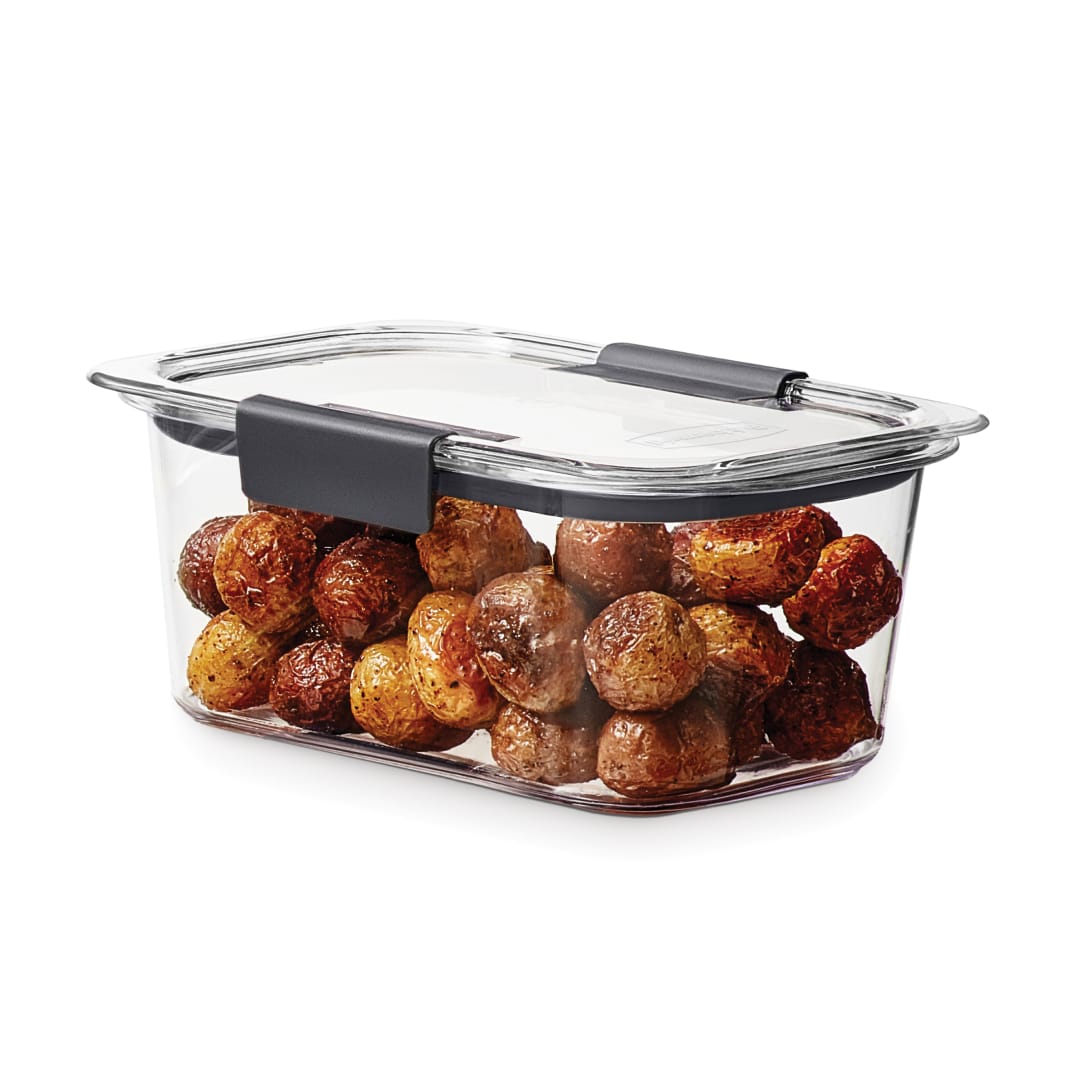 Récipient d’entreposage pour aliments en plastique Rubbermaid Brilliance, 4,7 tasses (1,1 l), paquet de 1