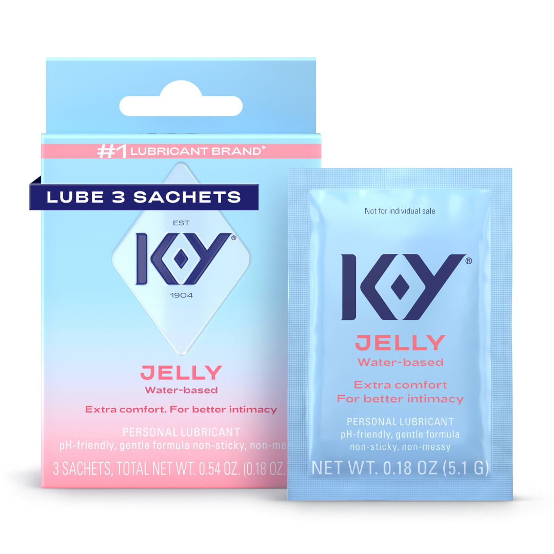 K-Y® Personal Lubricant Jelly 48/(3x.18) oz.