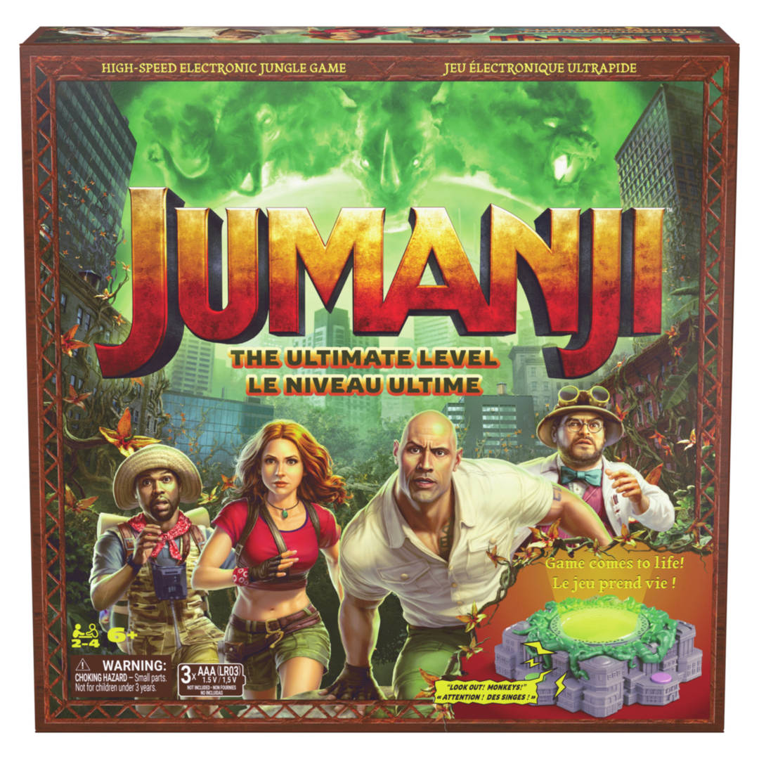 Spin Master Games Jumanji: The Ultimate Level Electronic Board Game