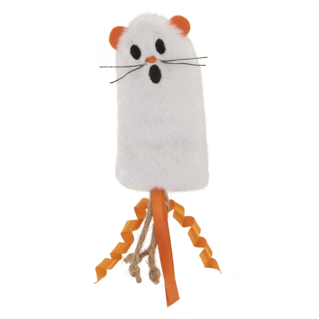 Petlinks Spooky Ghost, Plush, Halloween Cat Toy