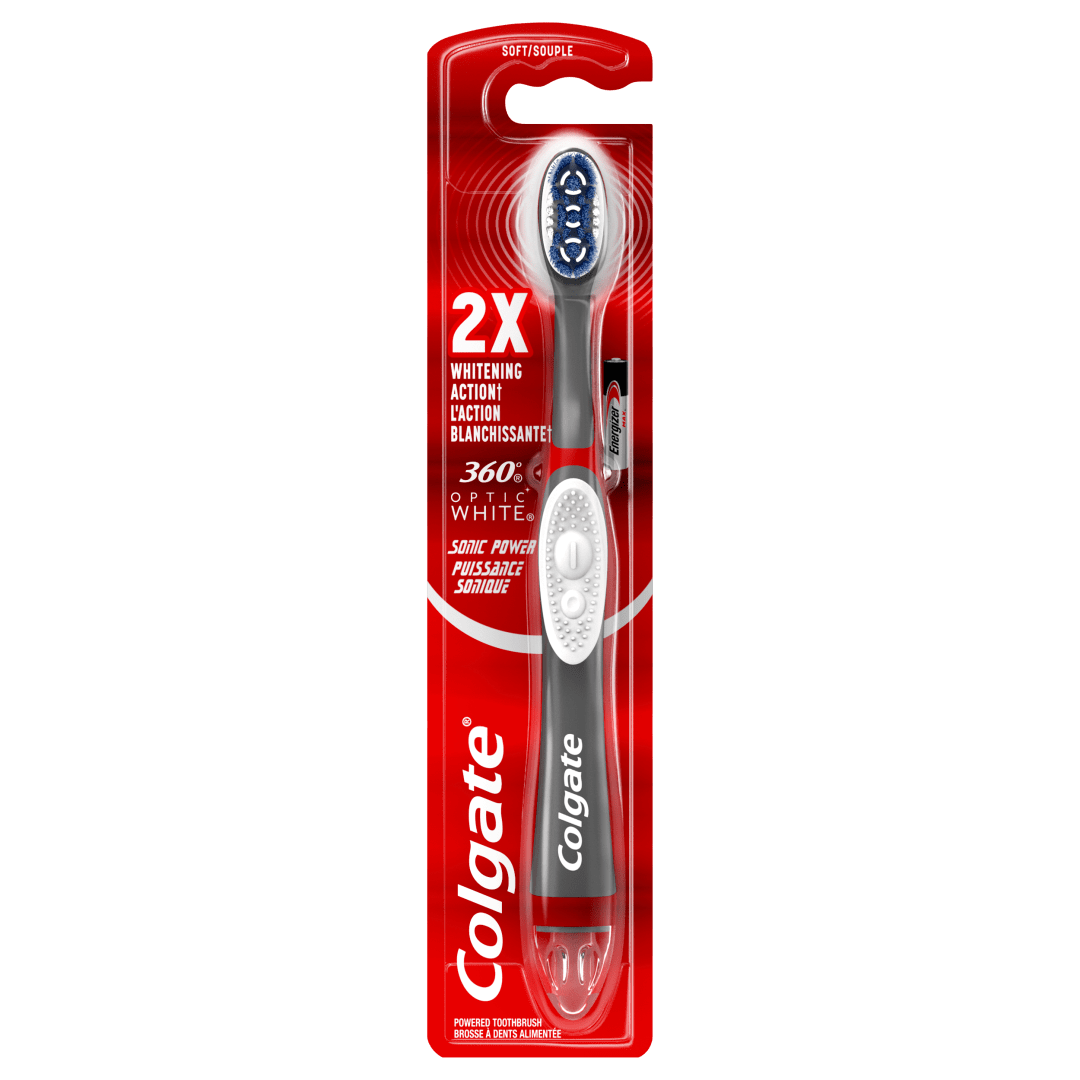 Colgate 360 Vibrate Whitening Battery-Operated Toothbrush