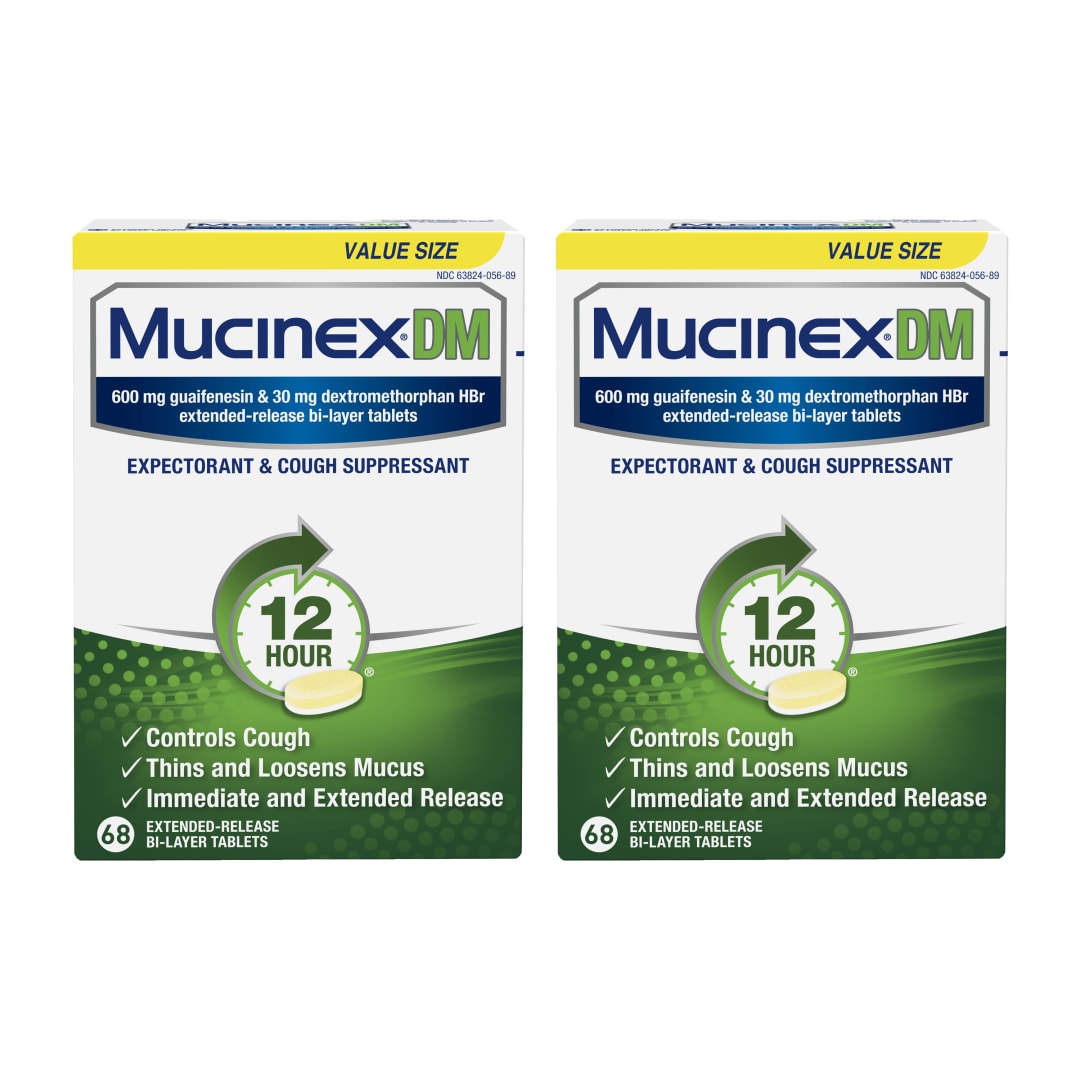 MUCINEX® DM - 600mg 6/(2x68) ct.