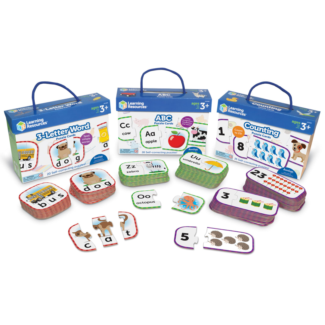 PUZZLE CARDS PREK BUNDLE