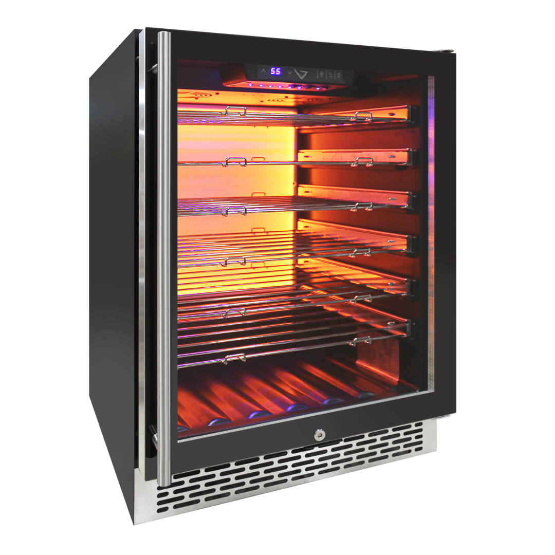 VRIW4101BL - 41 Bottle Wine Cooler Commercial Grade