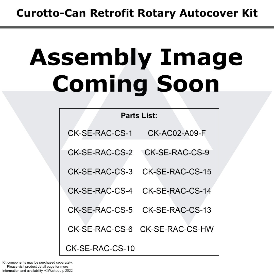 Wastebuilt® Replacement for Curotto-Can Rotary Autocover Kit, Retrofit