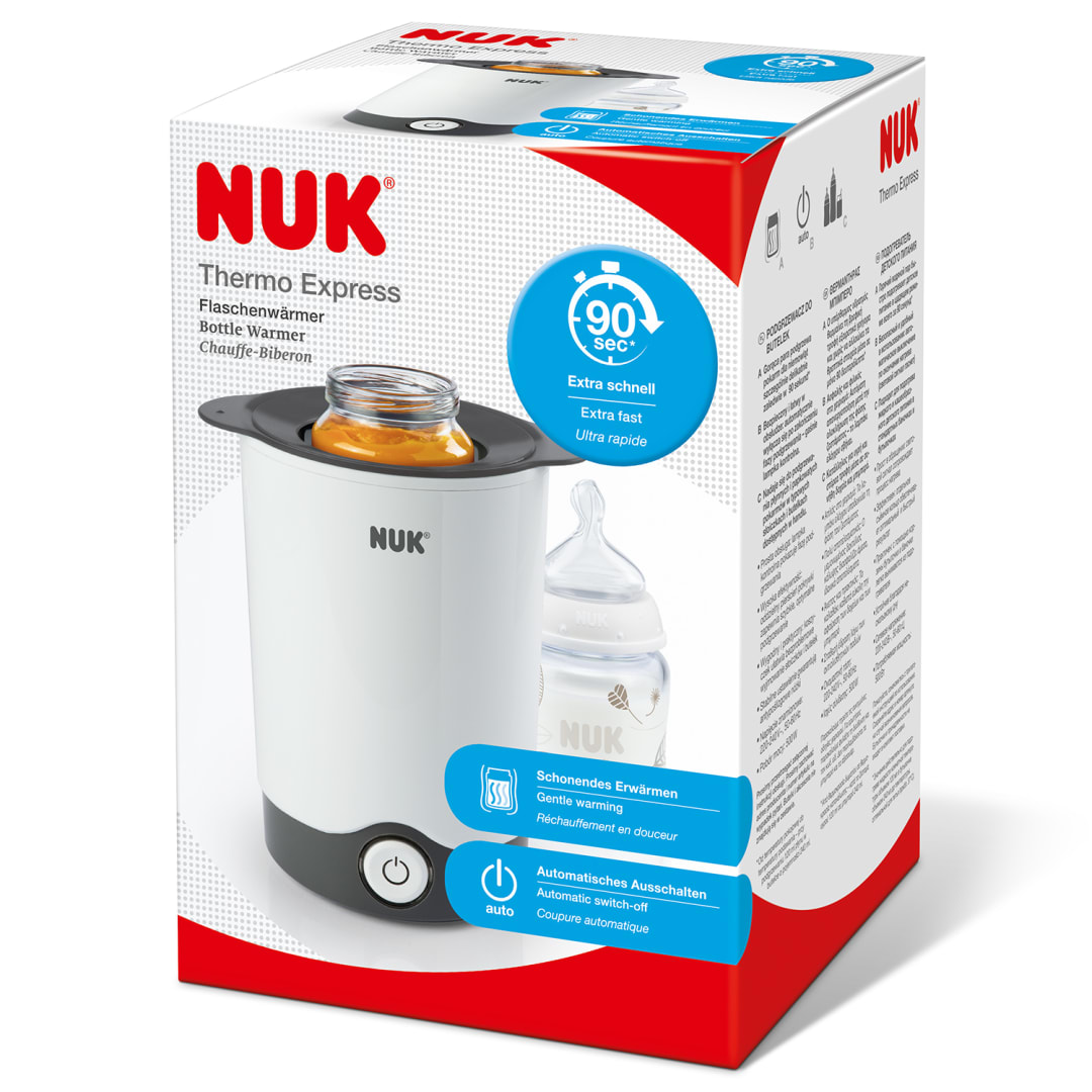 NUK BOTTLE WARMER THERMO EXPRESS 2PIN