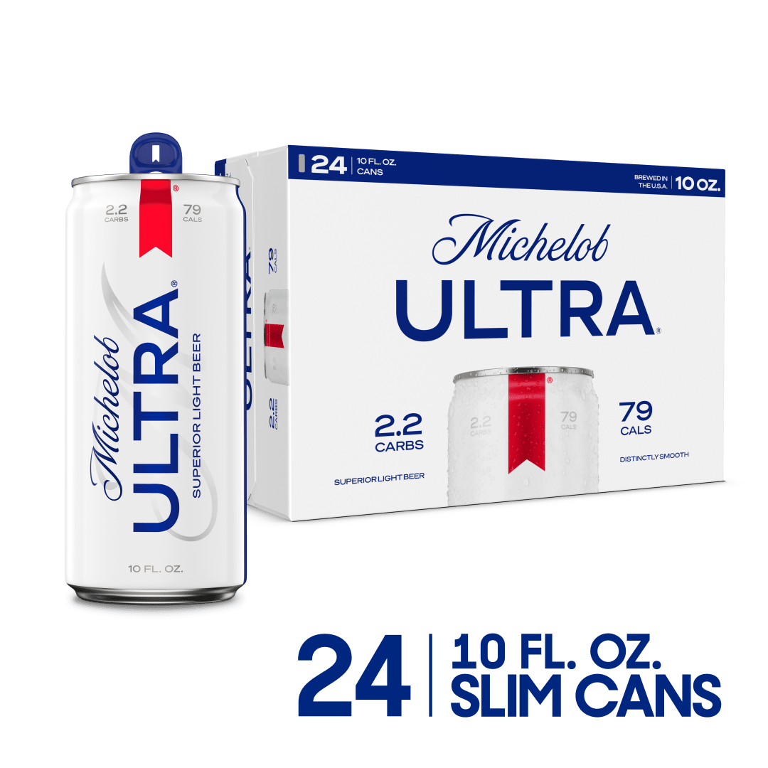 Michelob Ultra 24x10 oz Can Sleek Suitcase CARRIER - Revised Callout