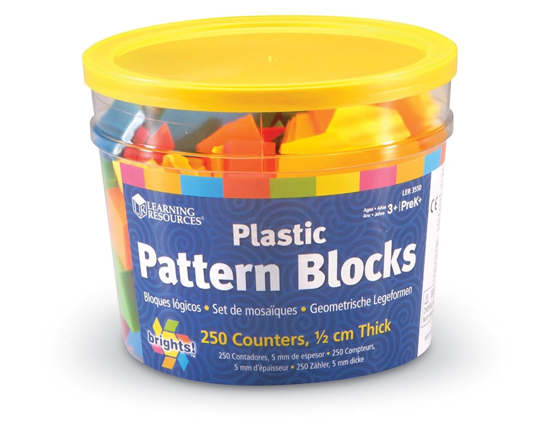 BRIGHTS! PATTERN BLOCKS SET OF 250