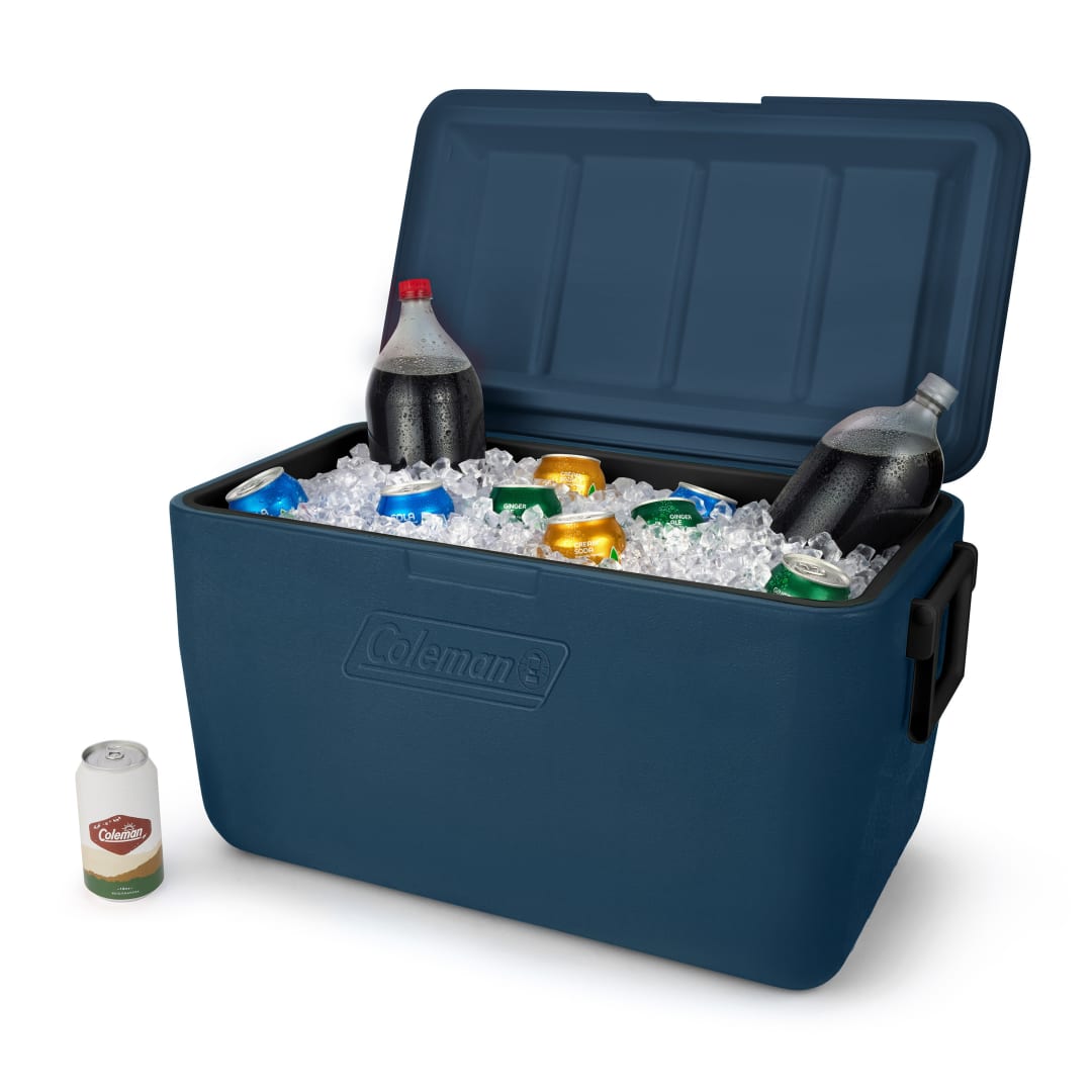 Hielera Coleman® Chiller™ de 45.4, Lt con Aislamiento TempLock™, Capacidad para 76 Latas, Sapphire