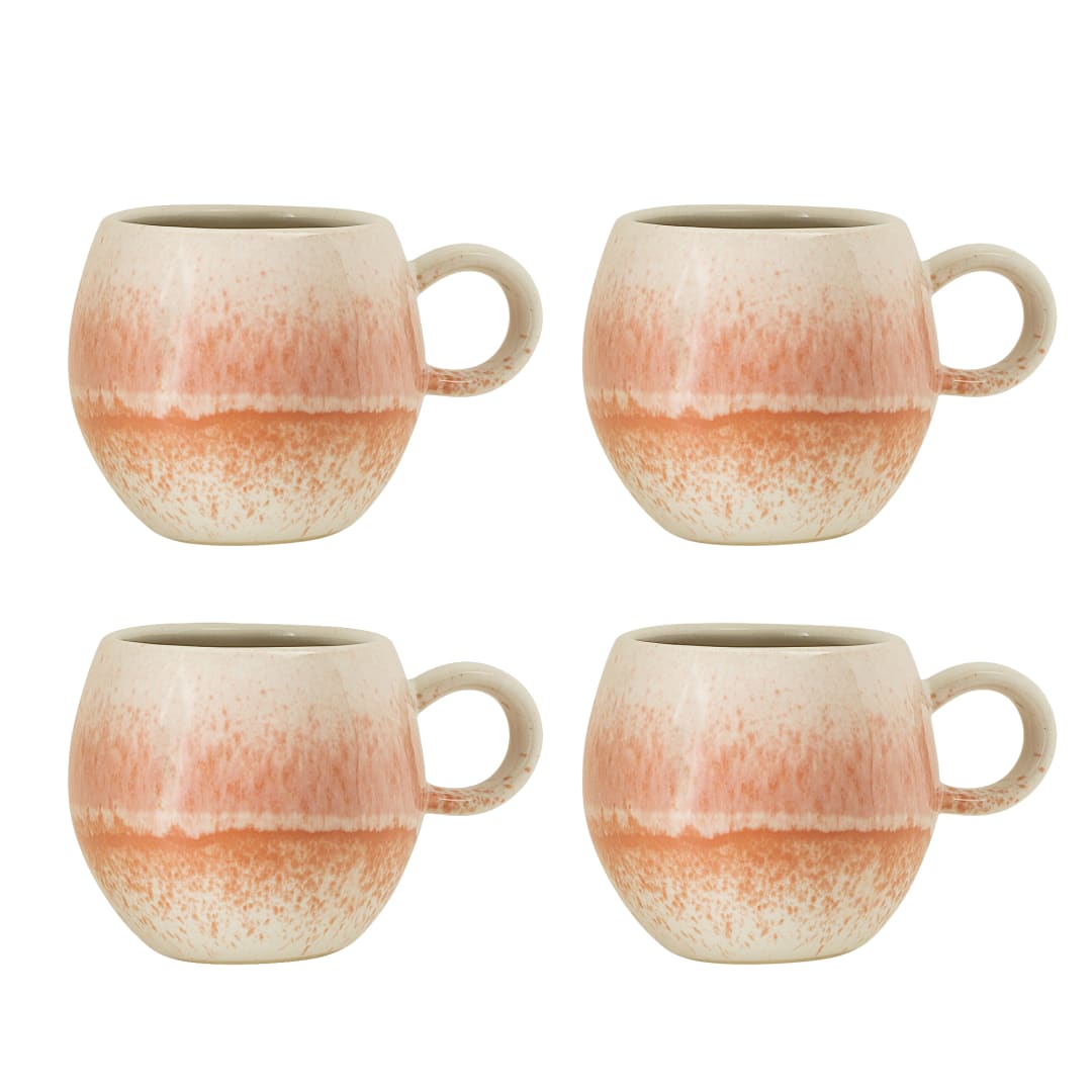 82061163 - Paula Cup, Multipack, Orange, Stoneware STOCK: 5