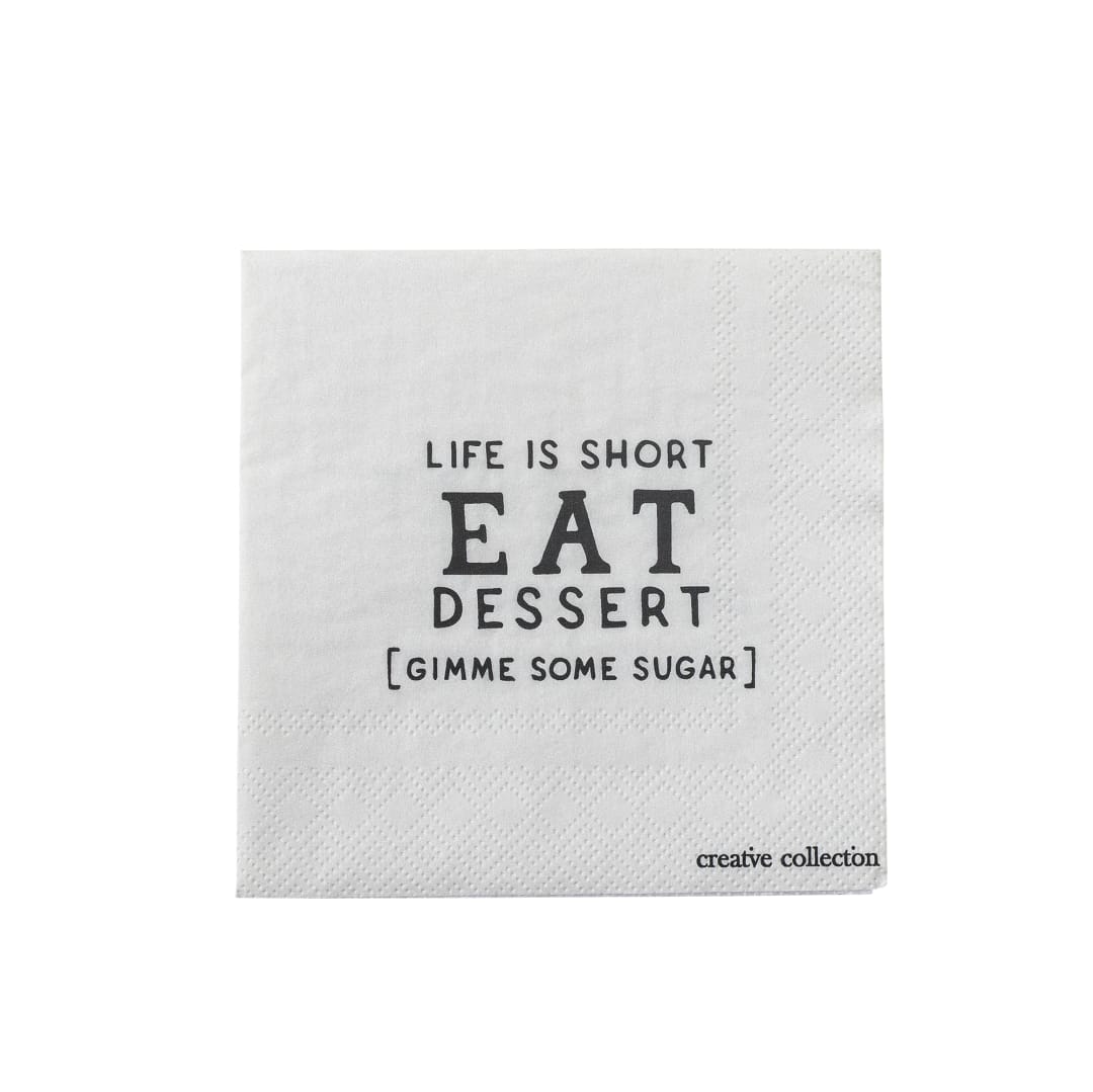 82062813 - Wendy Napkin, White, FSC®Mix, Paper STOCK: 300