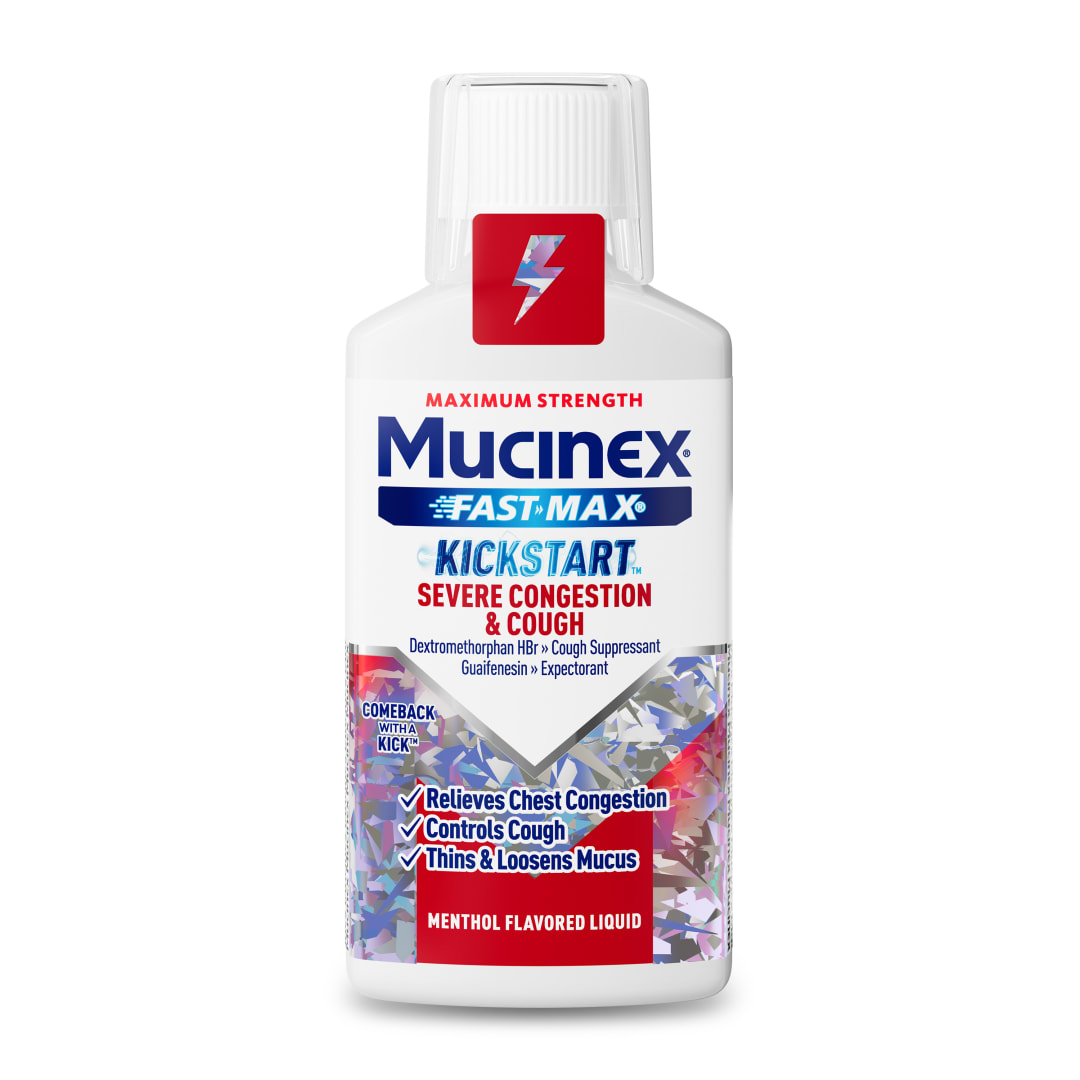 MUCINEX® FAST-MAX® Adult Liquid - Severe Congestion & Cough - Kickstart 6/6 oz.