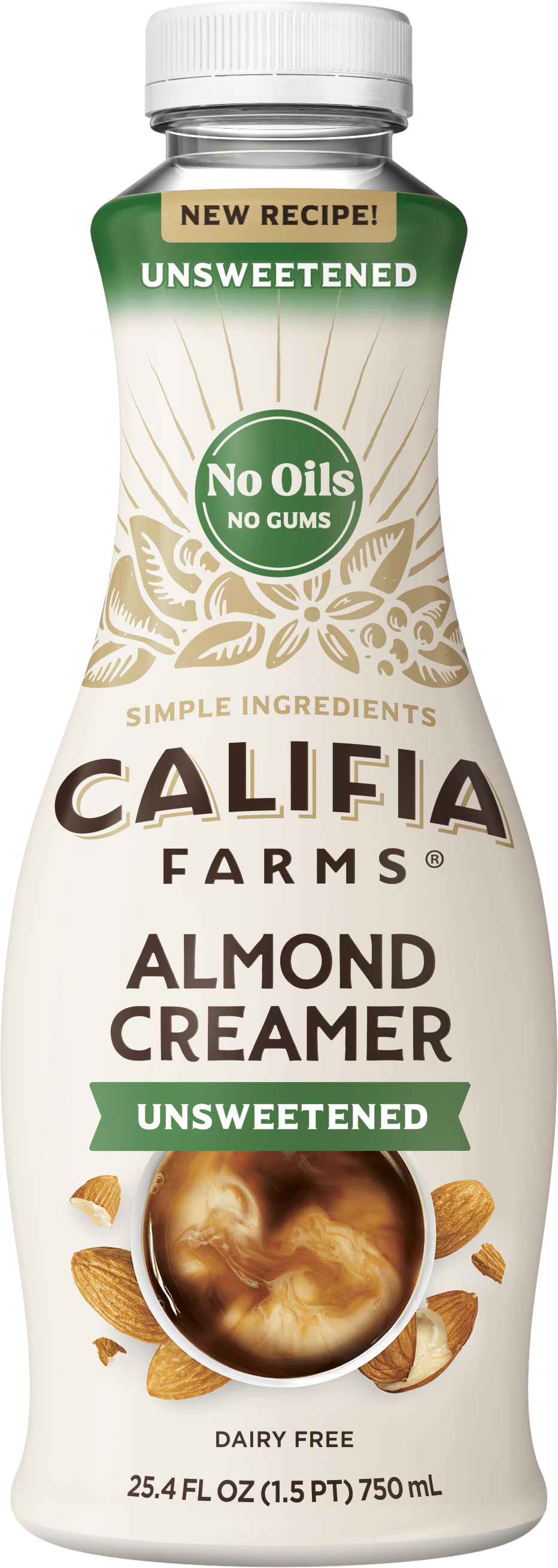 Unsweetened Almond Milk Coffee Creamer