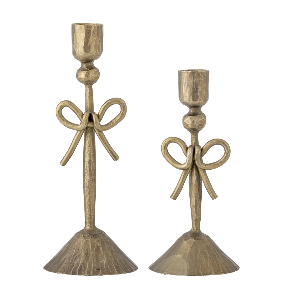 82073074 - Arc Candle Holder, Brass, Iron STOCK: 0