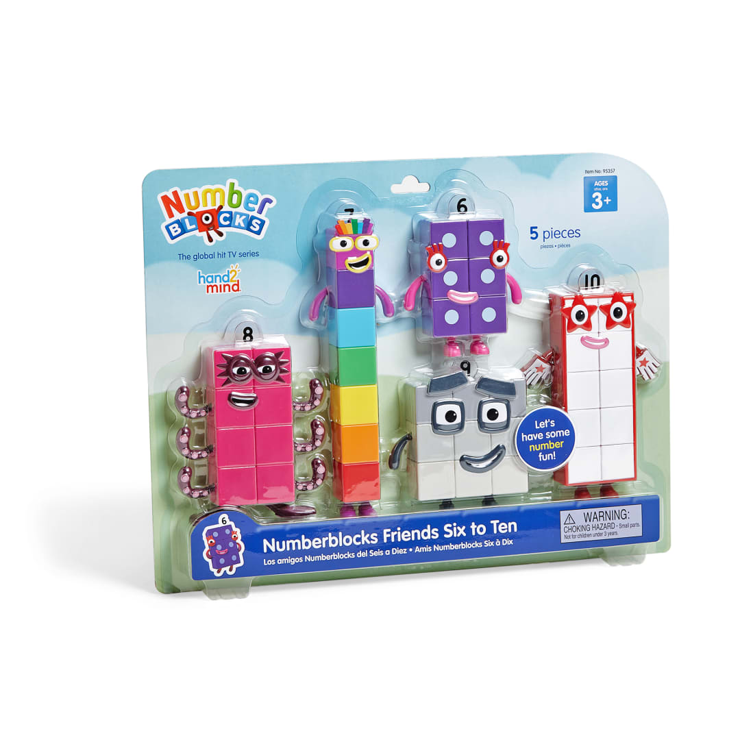 Numberblocks® Figures Six to Ten