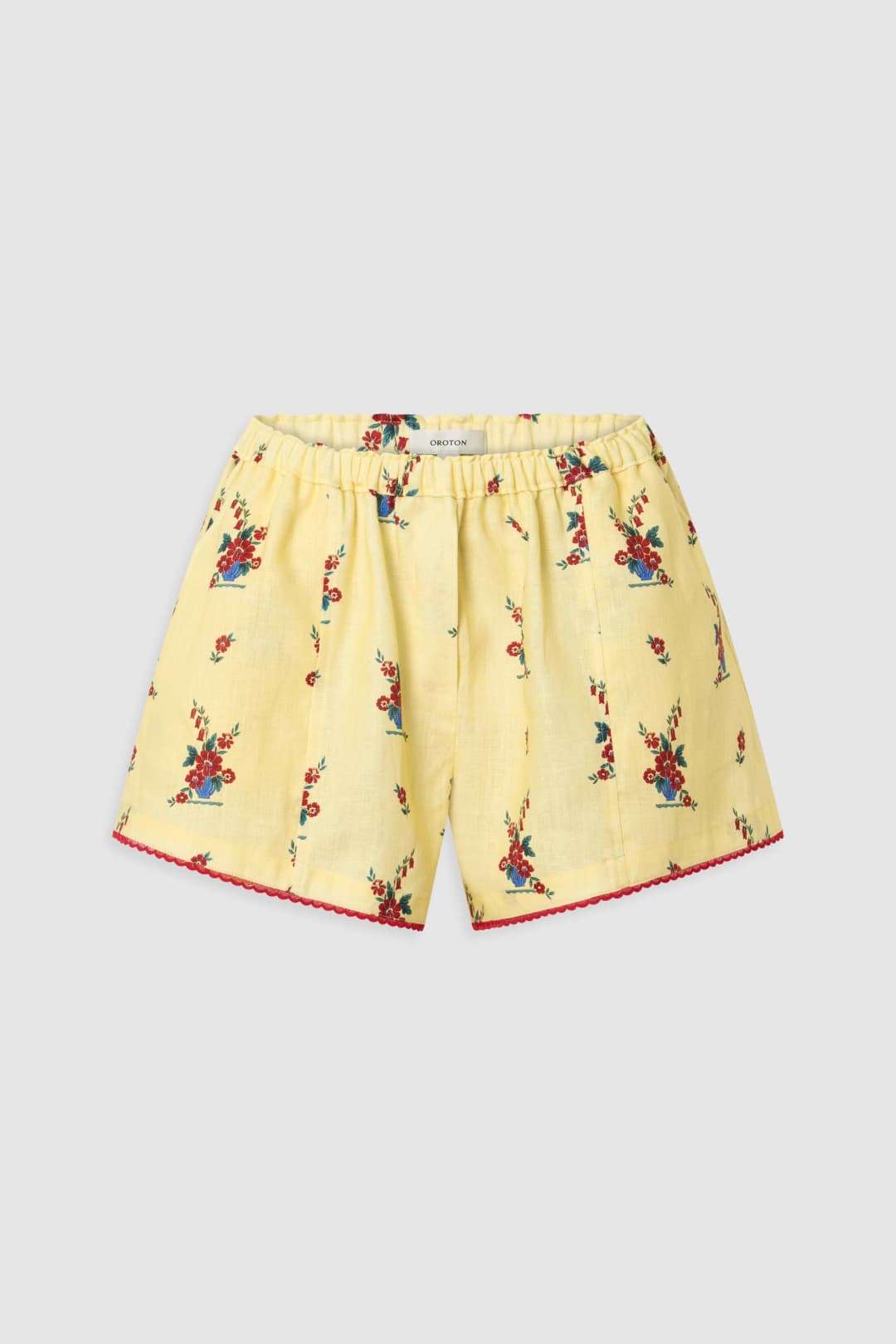 Wallpaper Floral Print Short