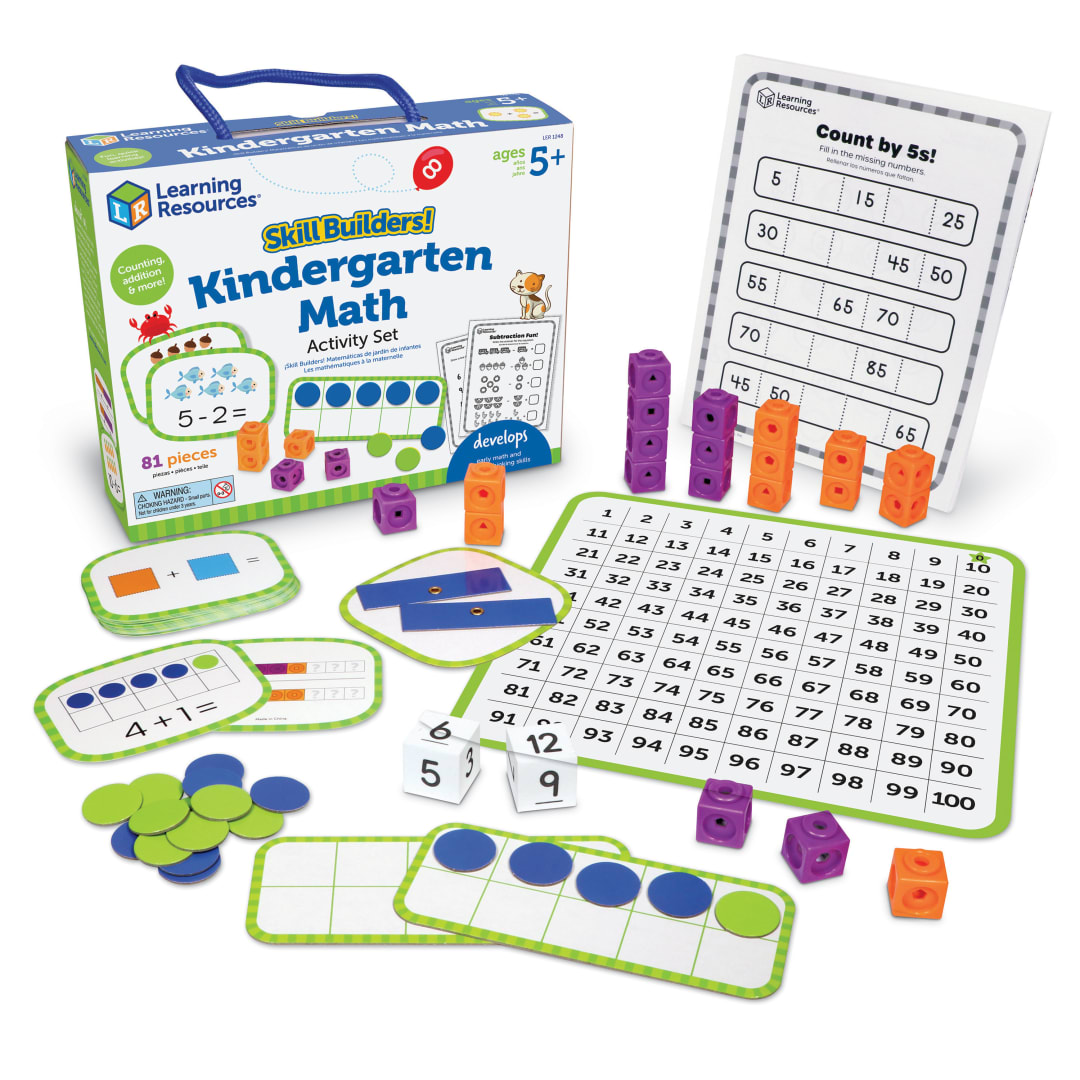 SKILL BUILDERS! KINDERGARTEN MATH