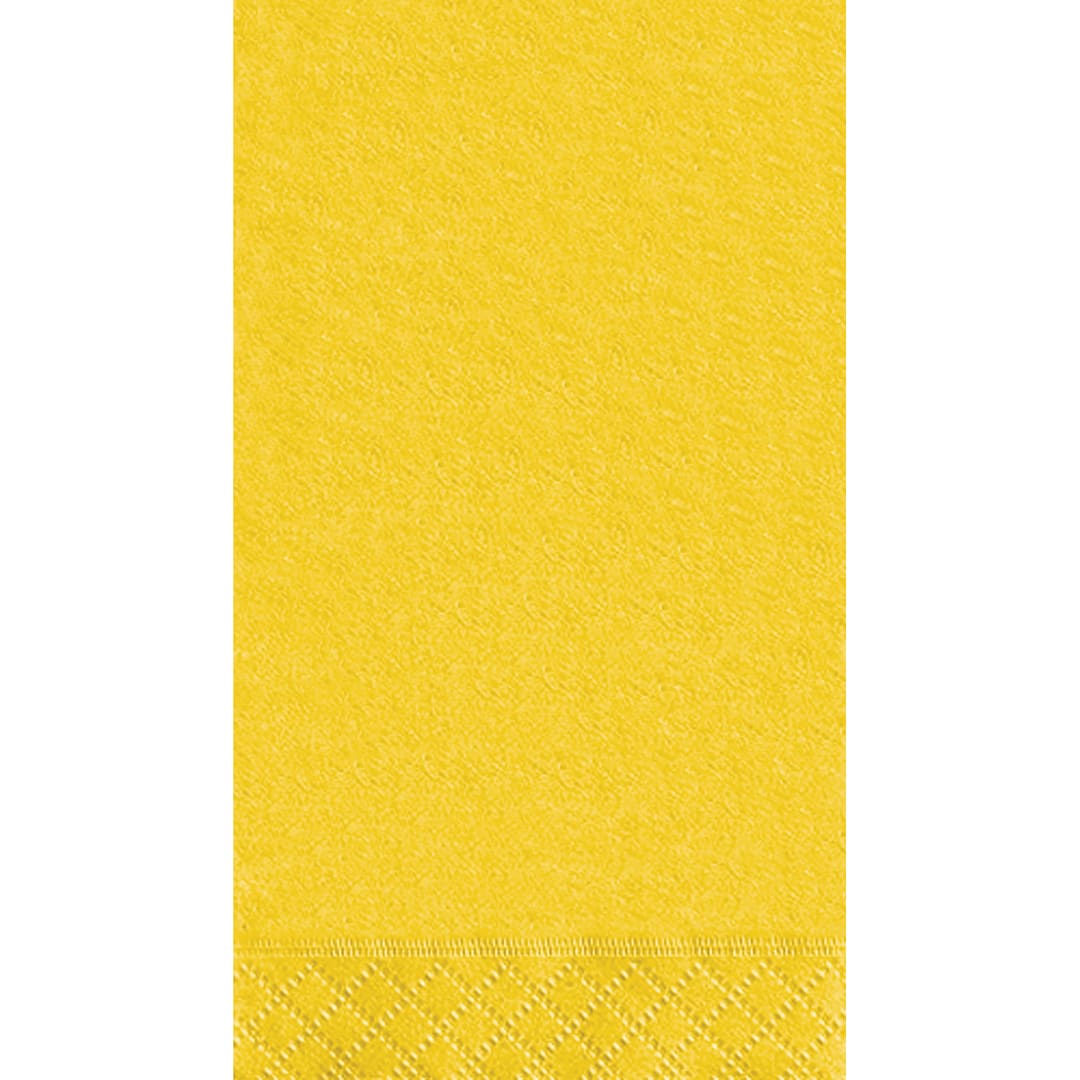 Sunshine Yellow Solid Guest Towels, 20ct