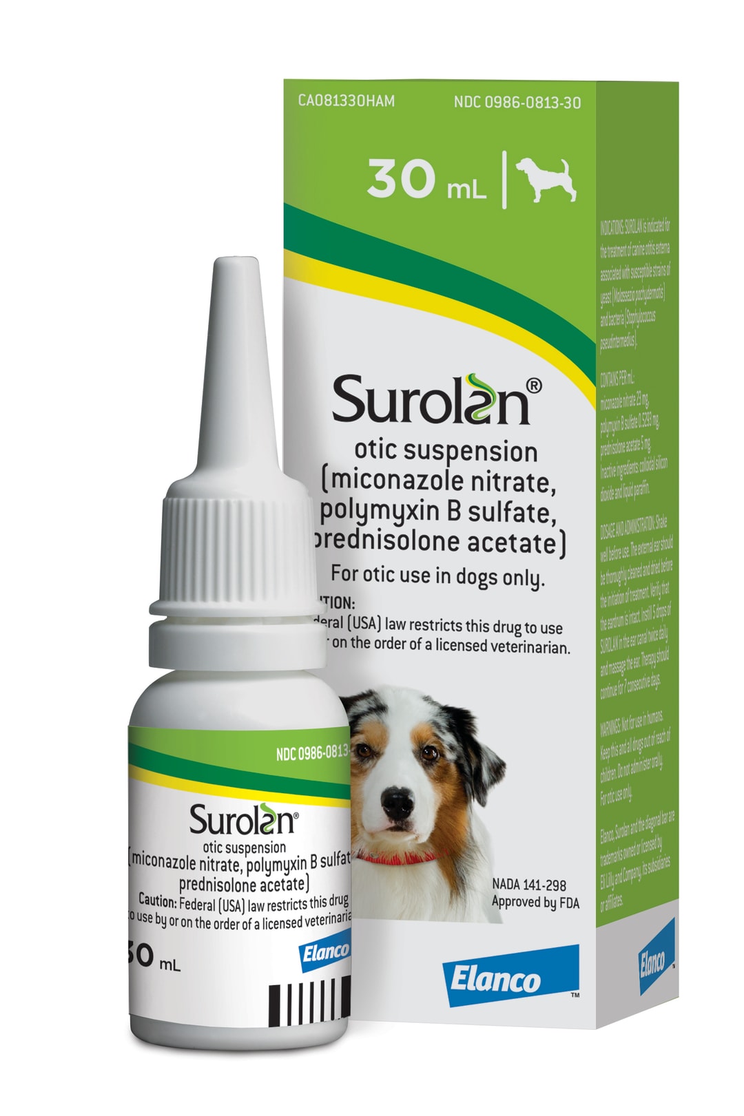 Surolan Non-Aqueous Suspension, 30 mL Bottle