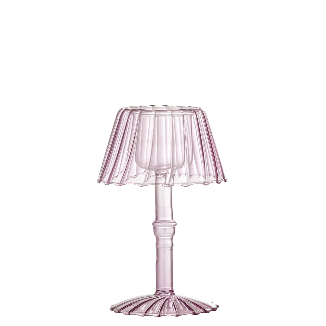 82061723 - Cisco Votive, Rose, Glass STOCK: 67