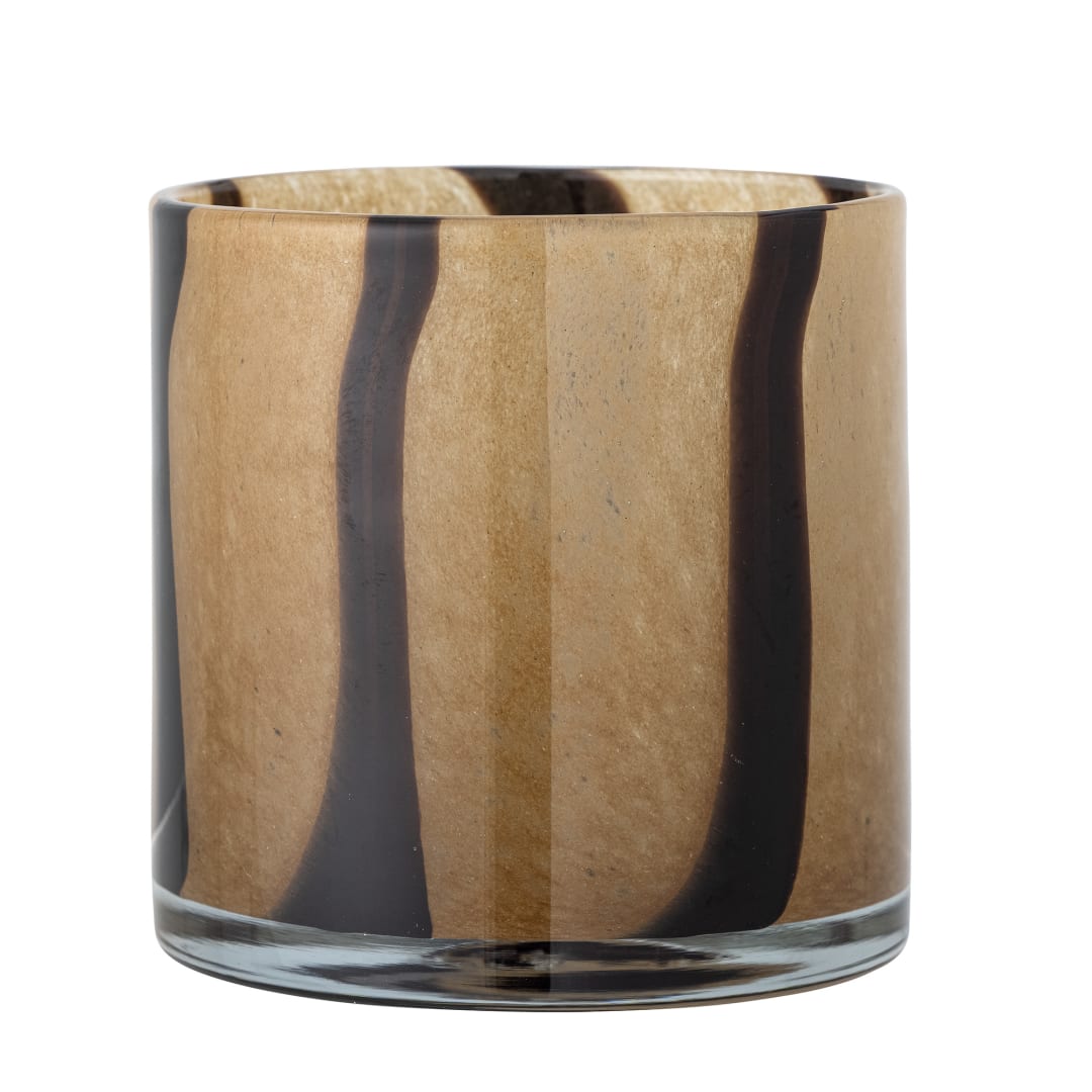 82060300 - Liberty Votive, Brown, Glass STOCK: 123
